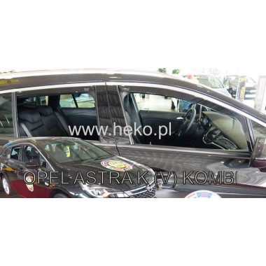 Дефлекторы боковых окон Team Heko для Opel Astra V K Kombi (2016-) бренд – Team HEKO главное фото